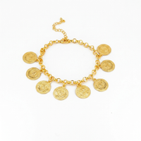 Cordoba Coin Charm Bracelet