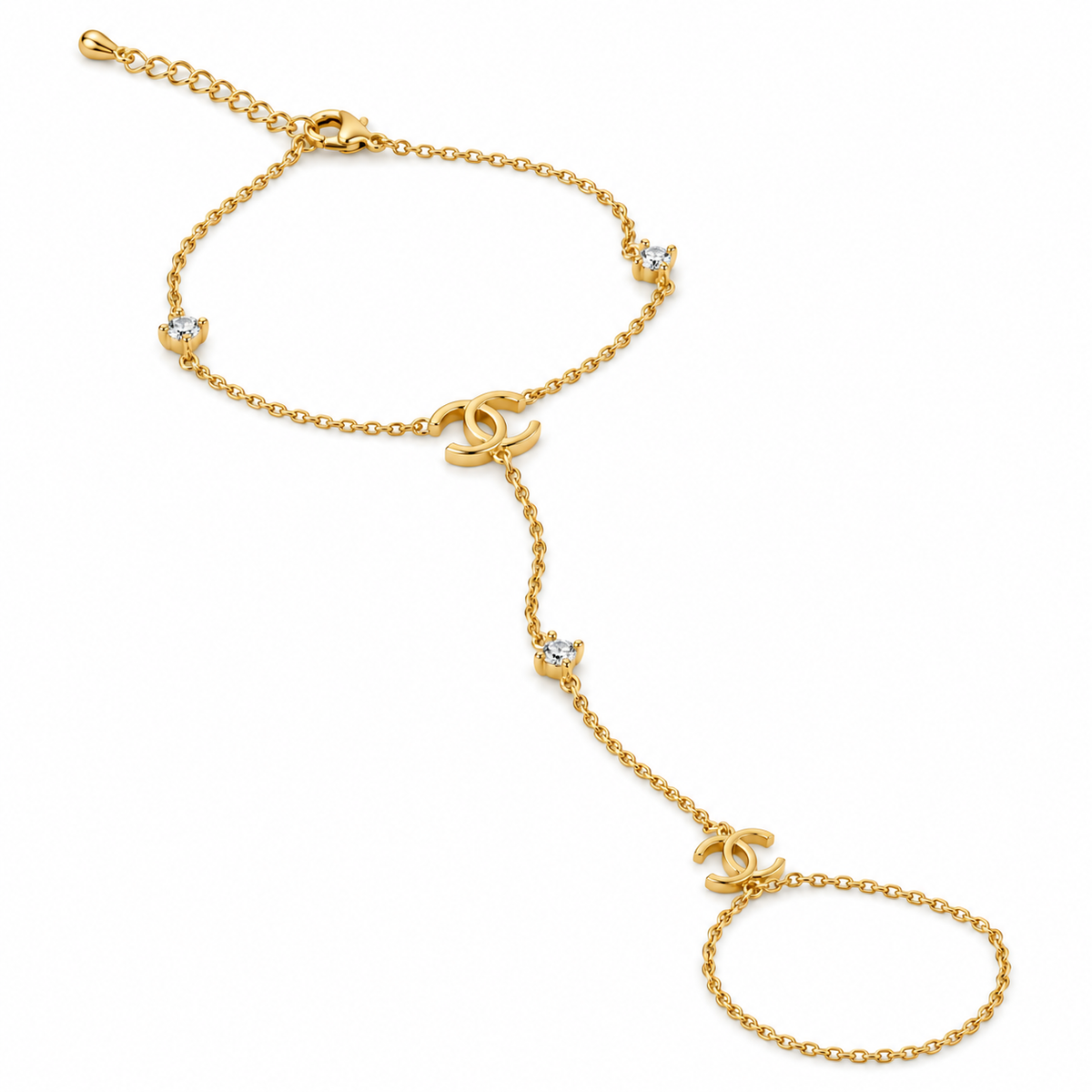 Coco Crystal Hand Chain