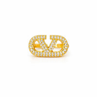 Valora Crystal Gold Ring