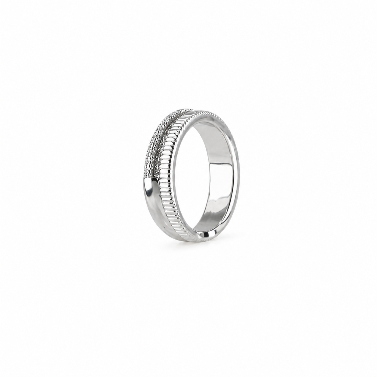 Luna Crystal Silver Ring