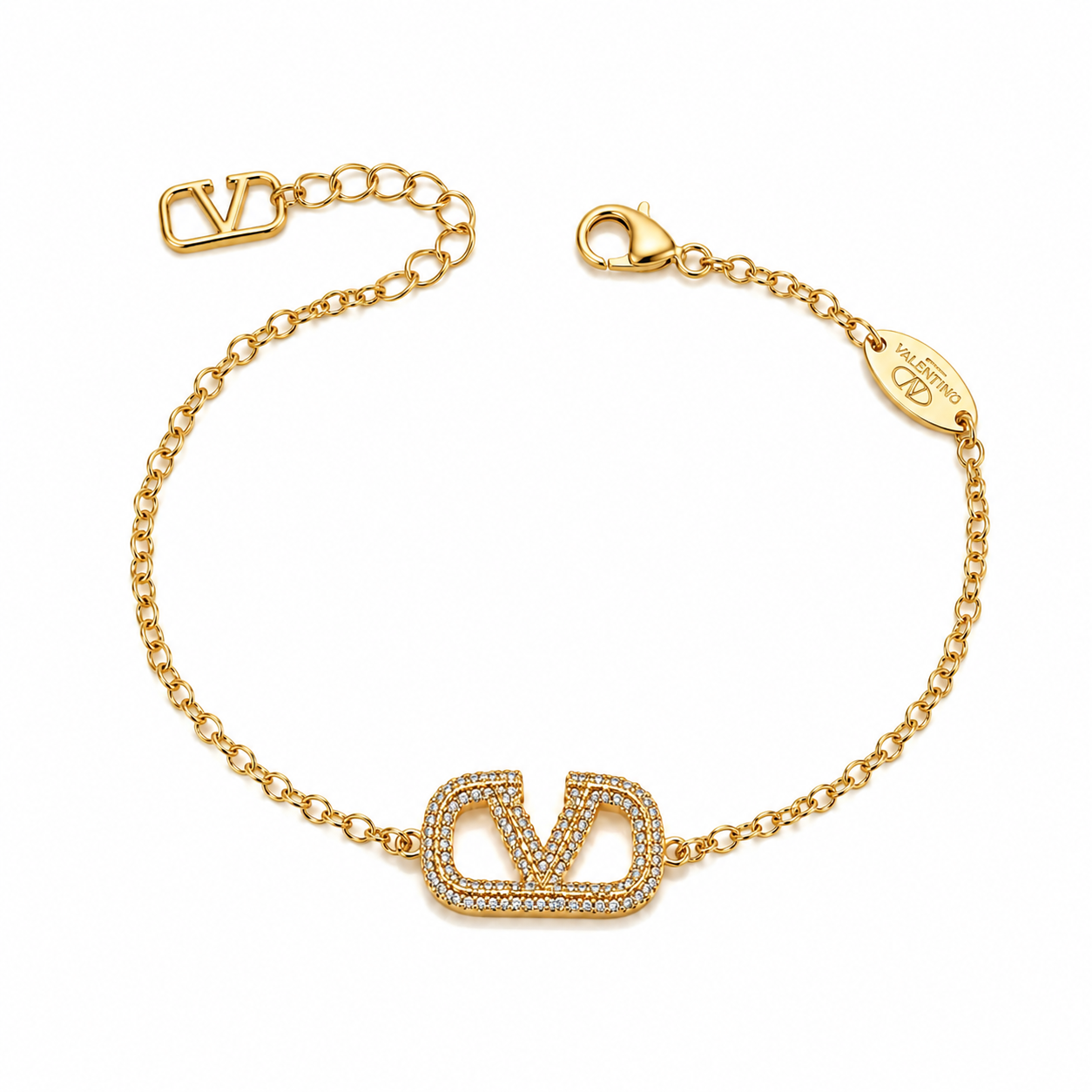 Luxe V Crystal Bracelet