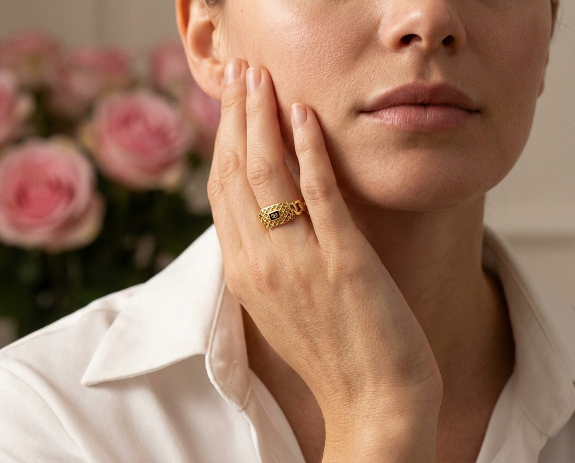 Chain Signet Ring