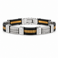 Regent Two-Tone Men’s Bracelet