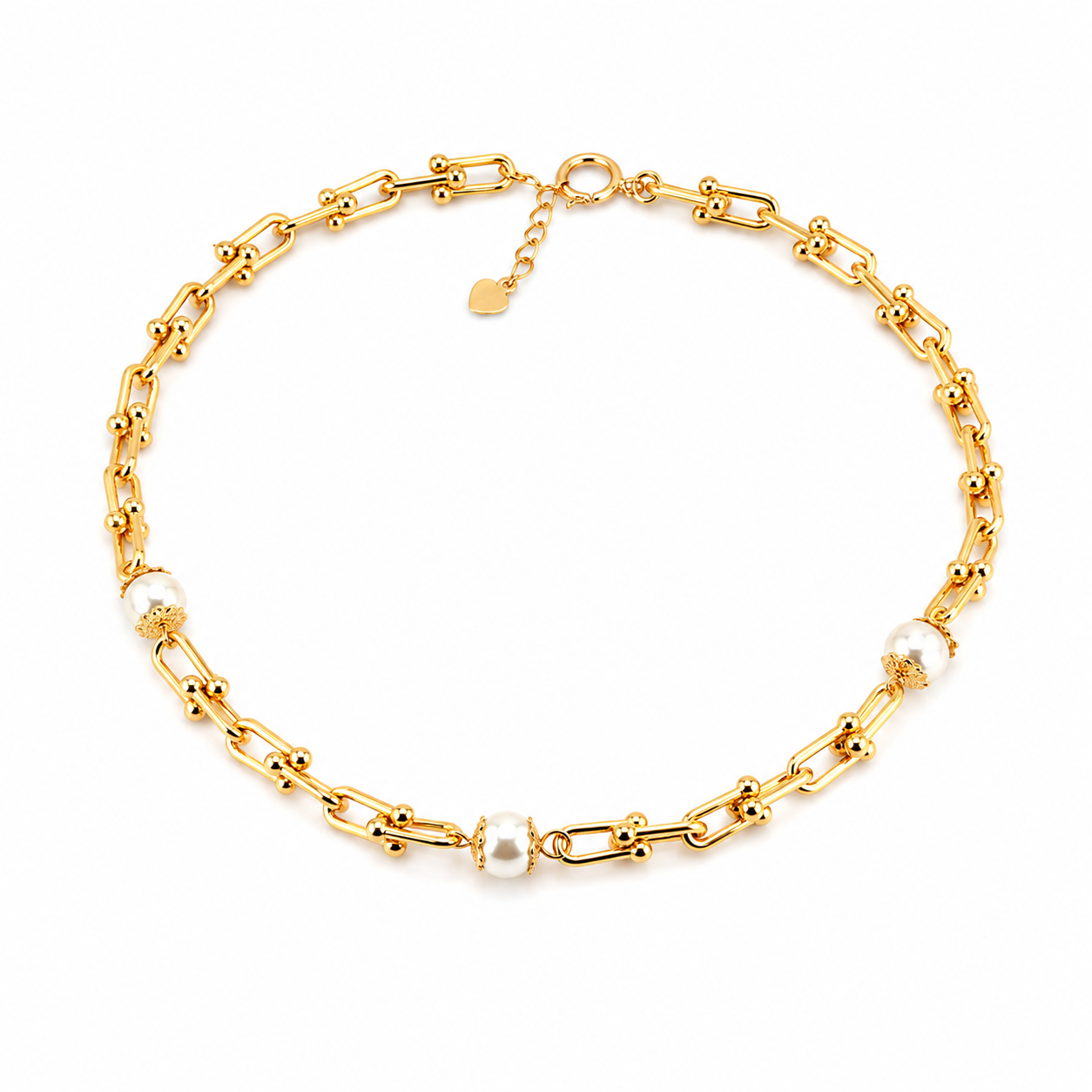 Pearl Link Necklace