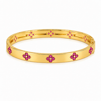 Fuchsia Bloom Bangle