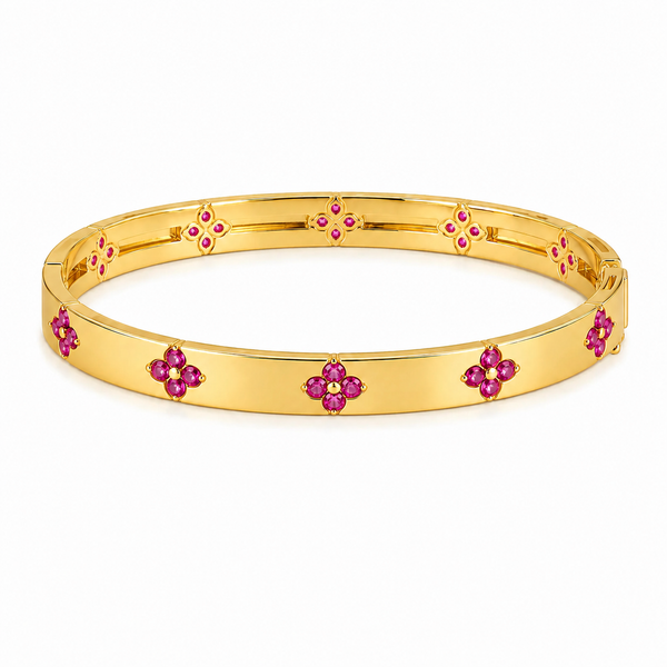 Fuchsia Bloom Bangle