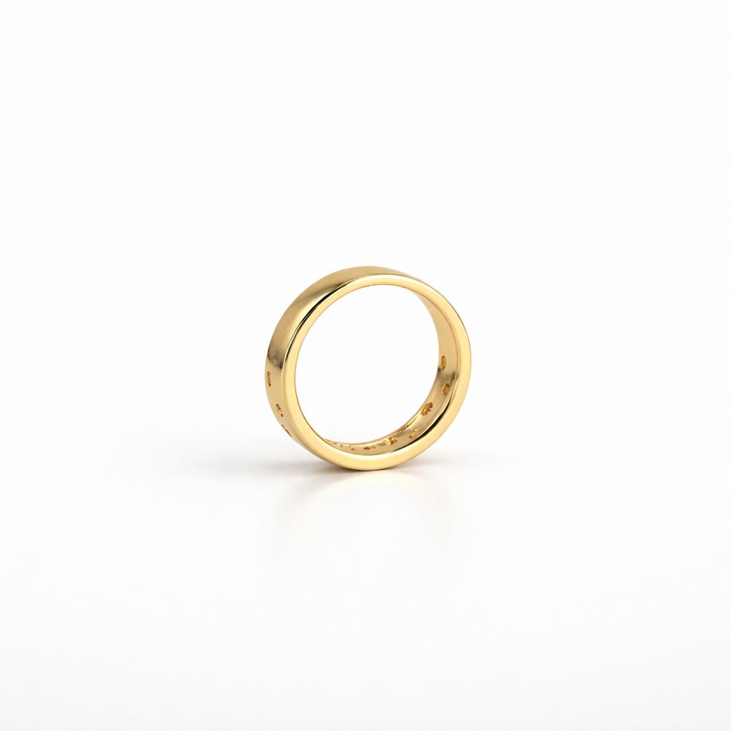 Starlight Band Gold Ring