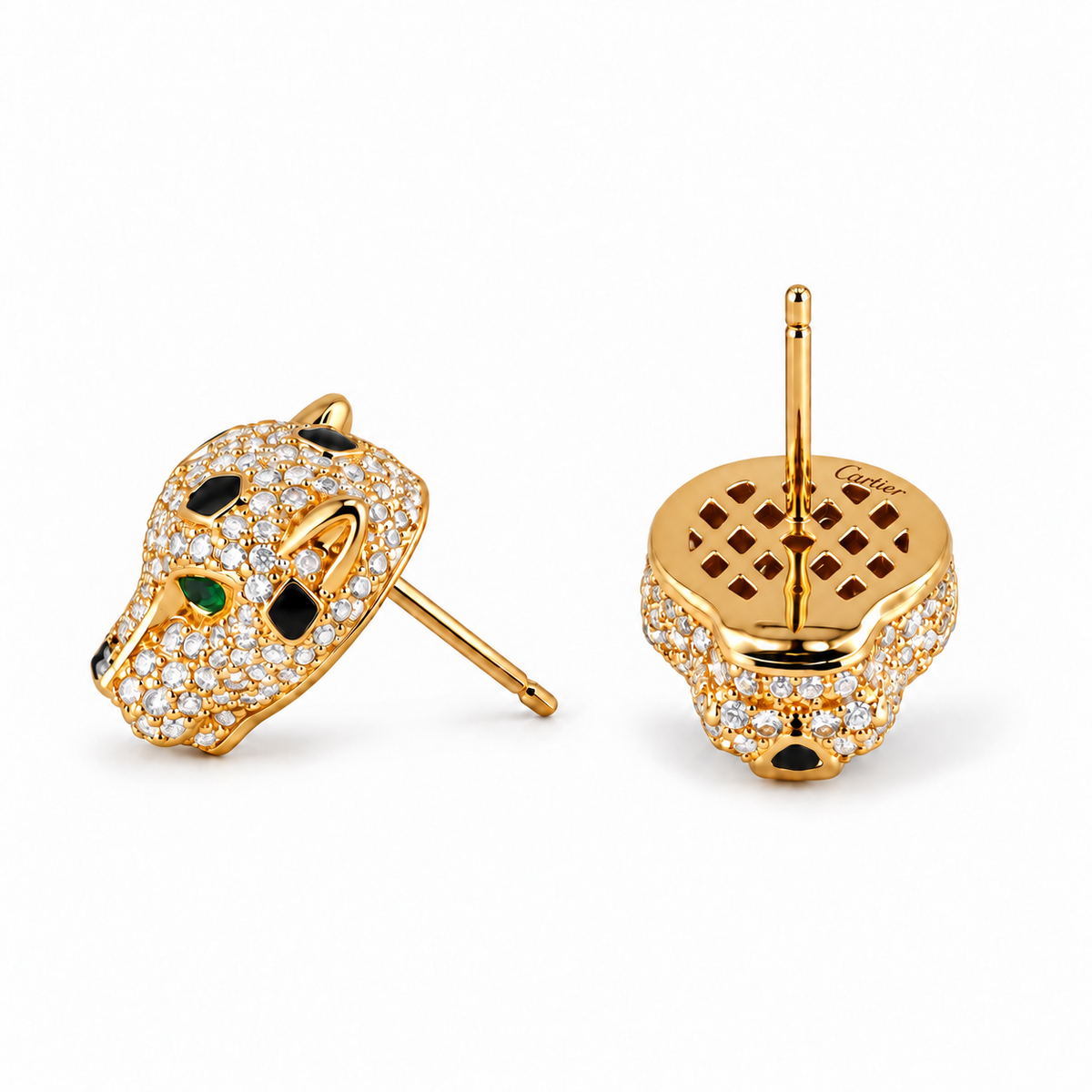 Tiger Pavé Necklace