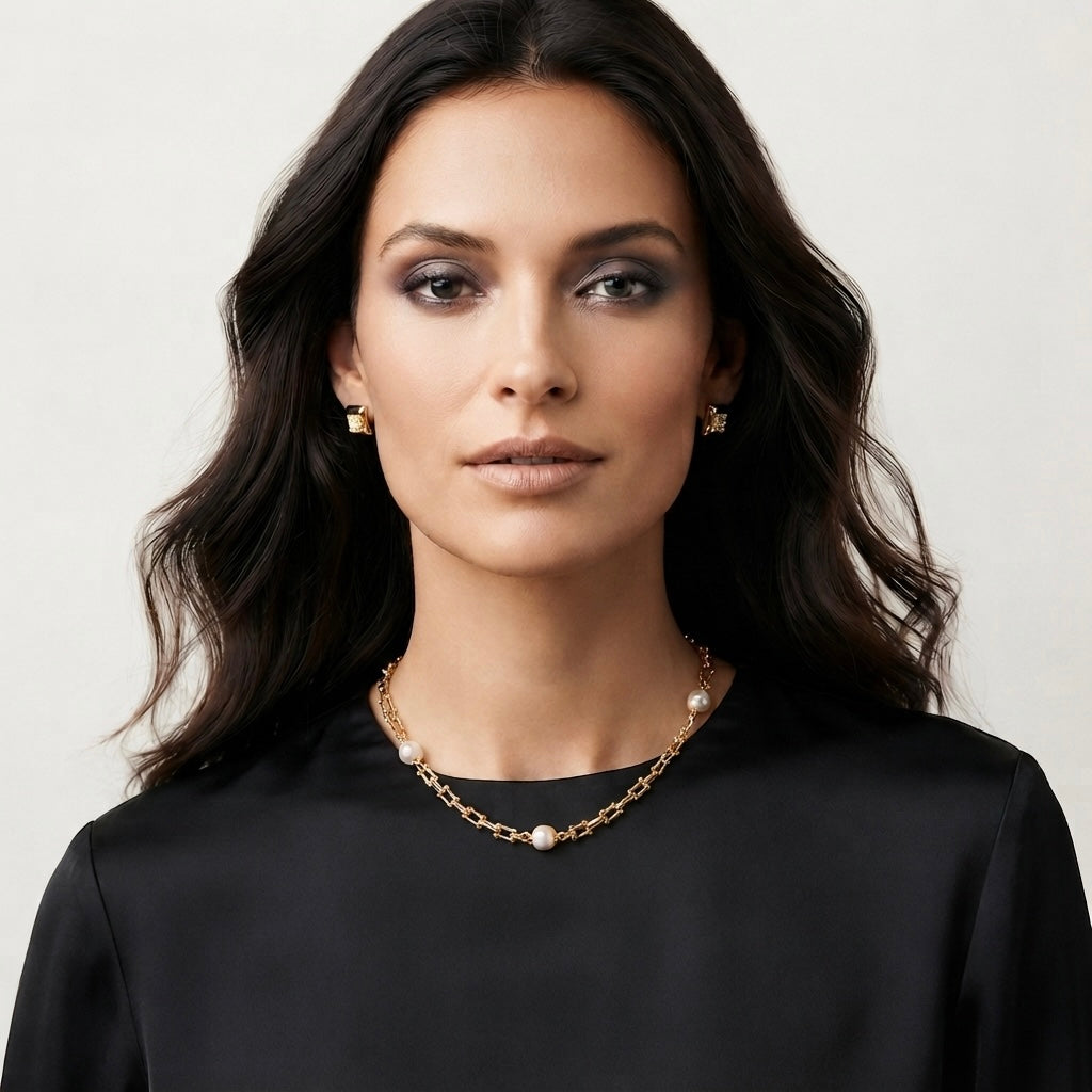 Pearl Link Necklace
