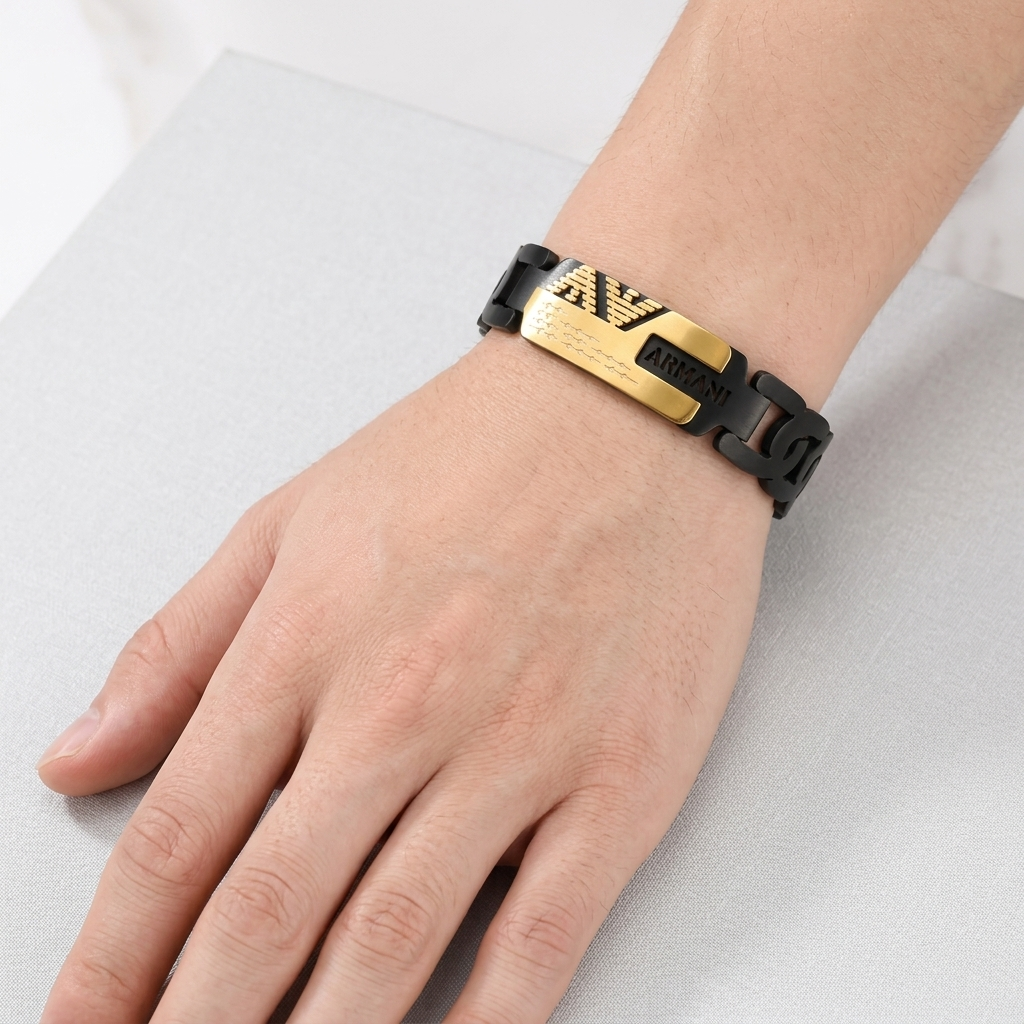 Milano Noir Men’s Bracelet