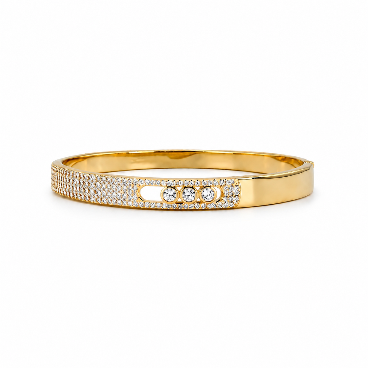 Royale Statement Pavé Bangle
