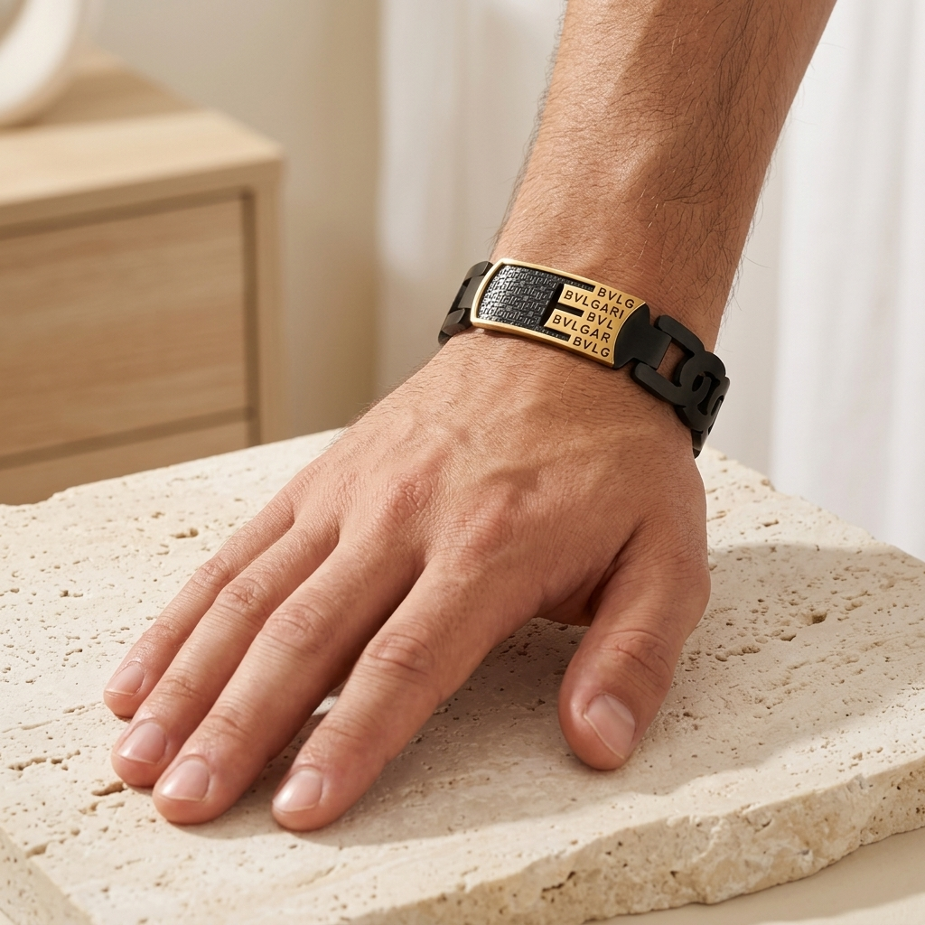 Roma Noir Men’s Bracelet