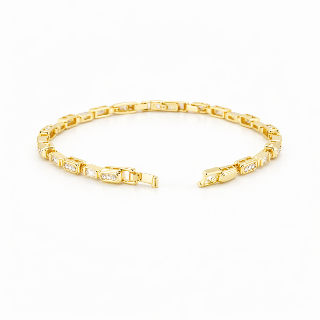 Royal Baguette Crystal Bracelet