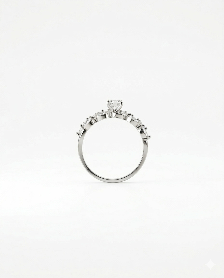 Celeste Spark Crystal Ring