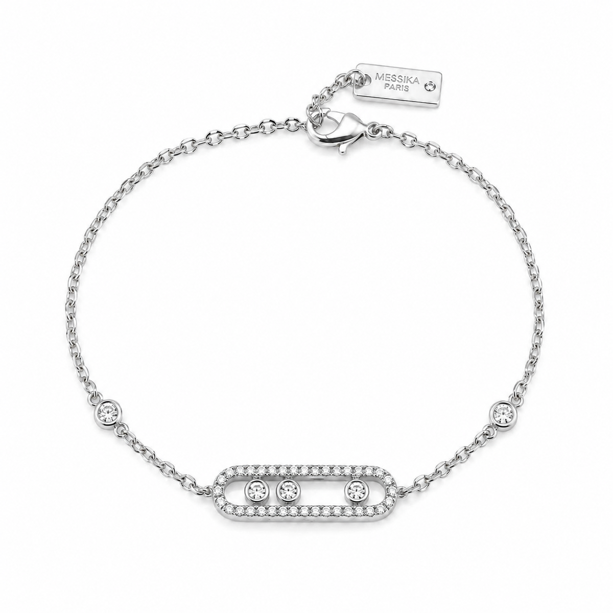 The Masterpiece Motion Chain Bracelet – Silver