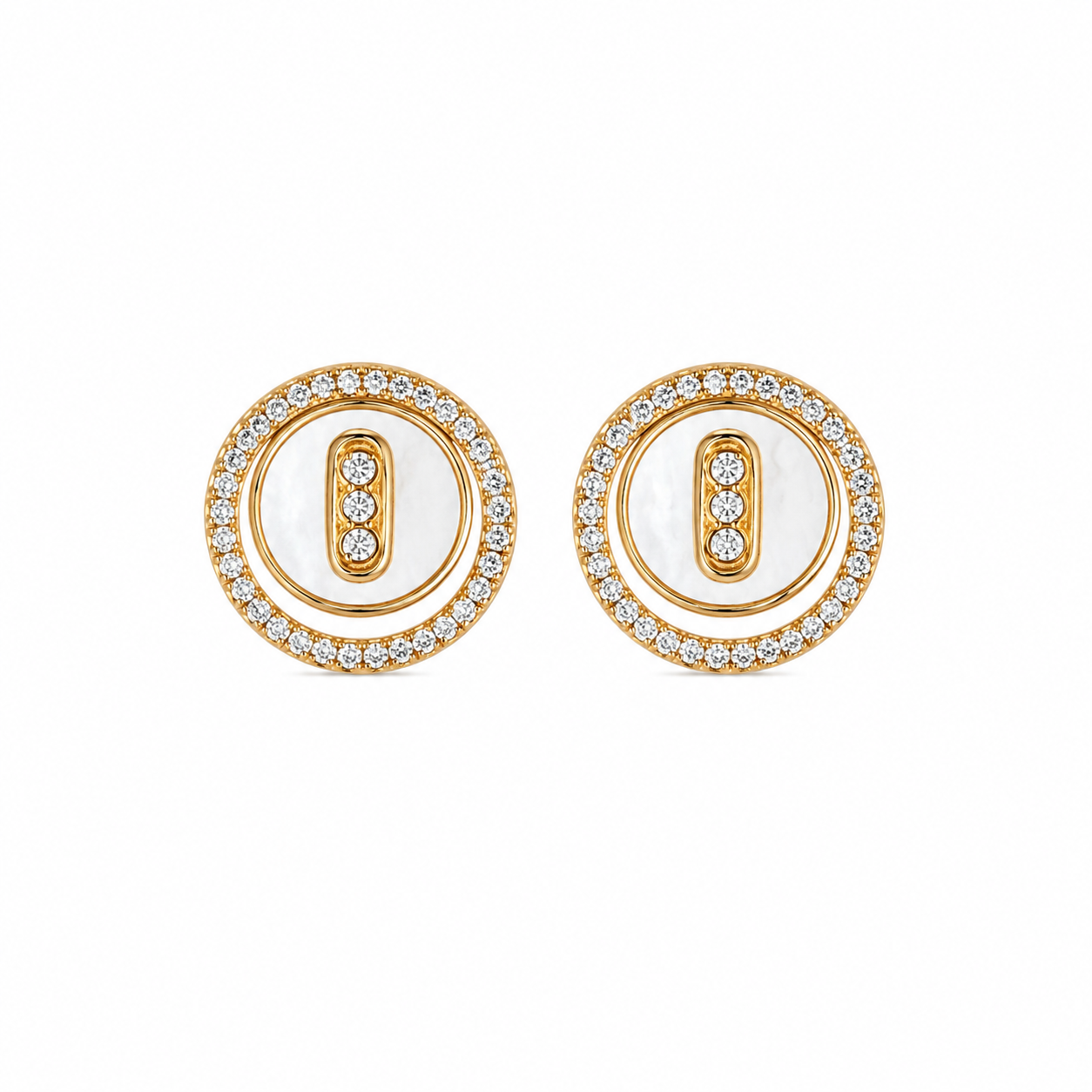 Imperial Pearl Stud Earrings