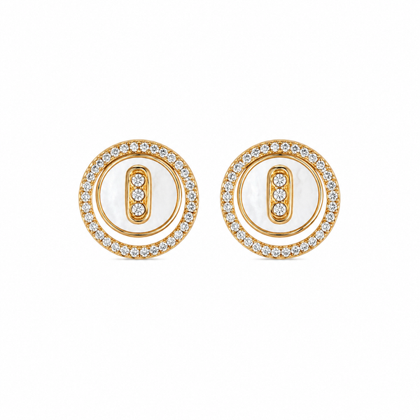 Imperial Pearl Stud Earrings