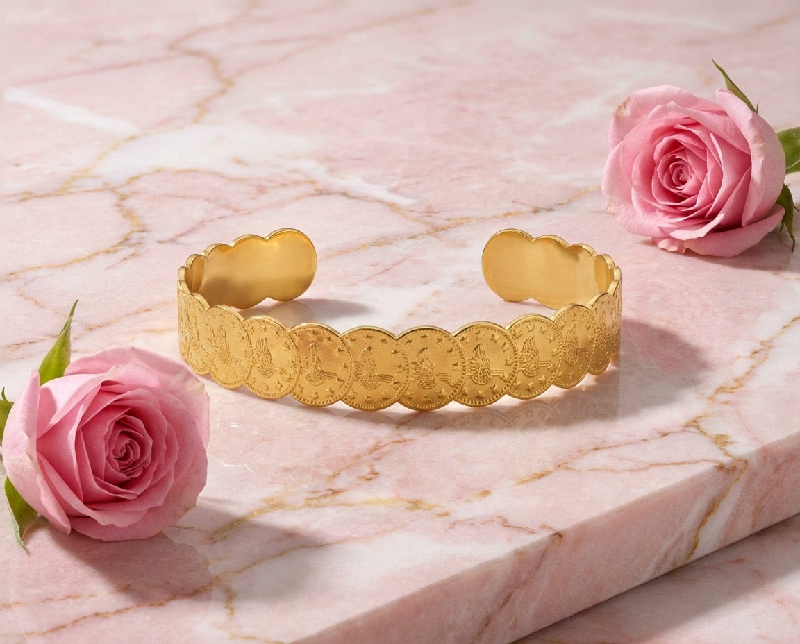 Valencia Coin Statement Ring