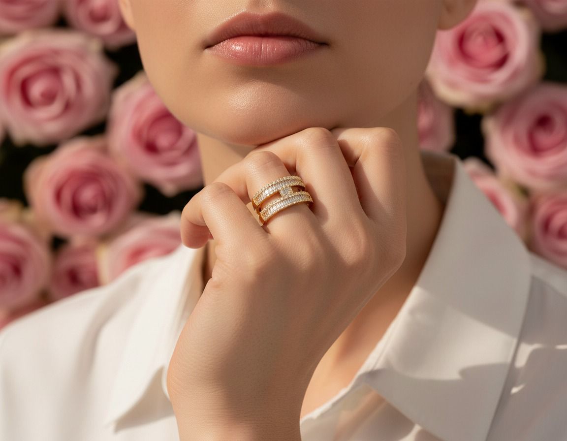 Triple Band Luxe Ring