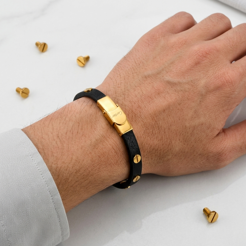 Icon Screw Men’s Bracelet