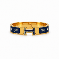 Nile Blue Hieroglyph Bracelet