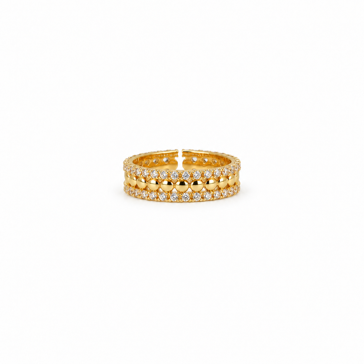 Royal Pavé Band Ring