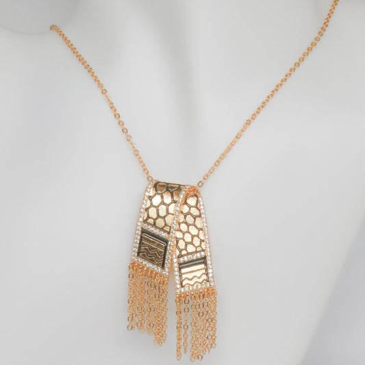 Palestinian Kufiya Necklace