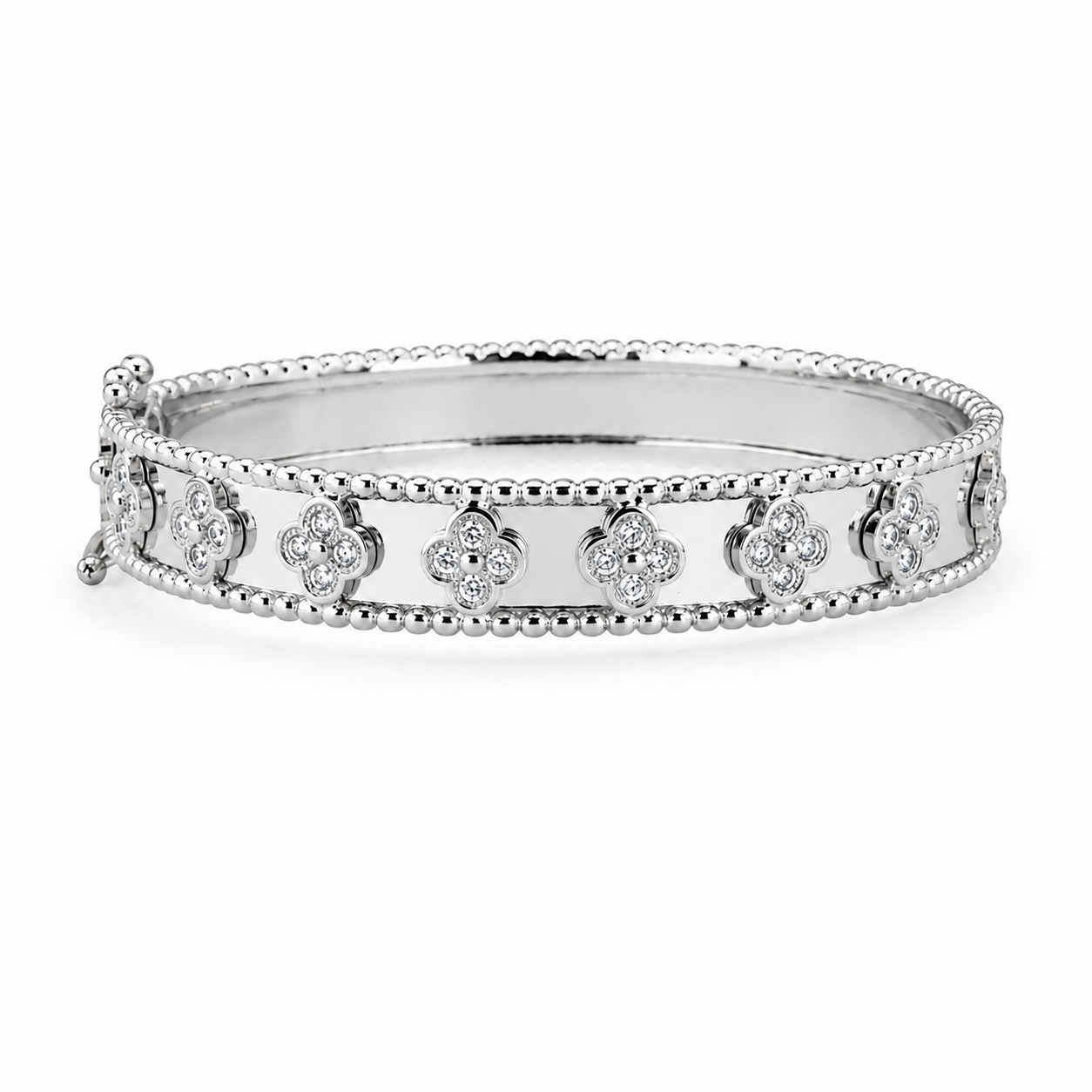 Celeste Clover Bangle