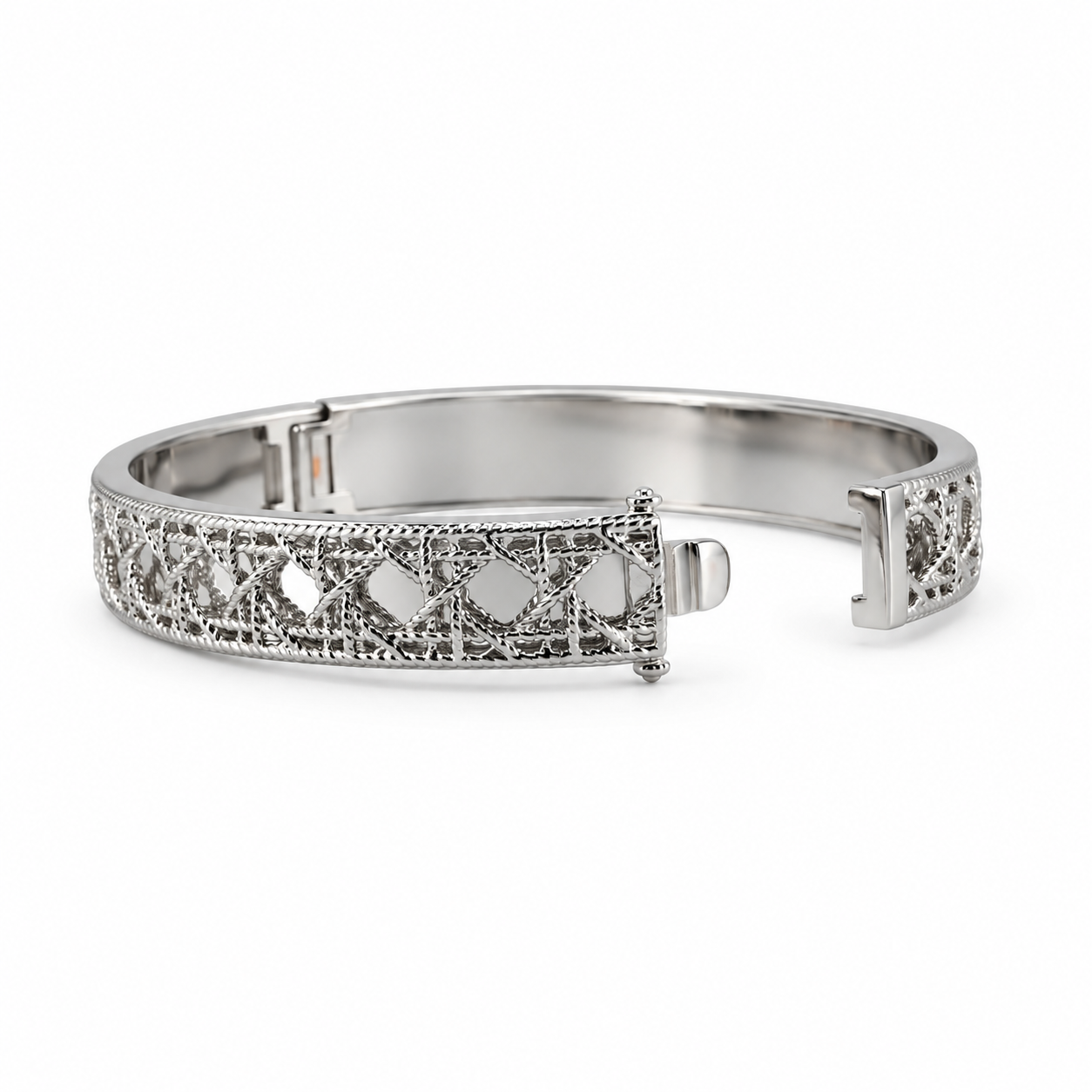 Silver Lattice Bracelet