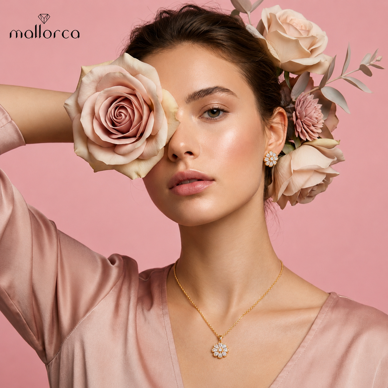 Bloom Crystal Floral Set