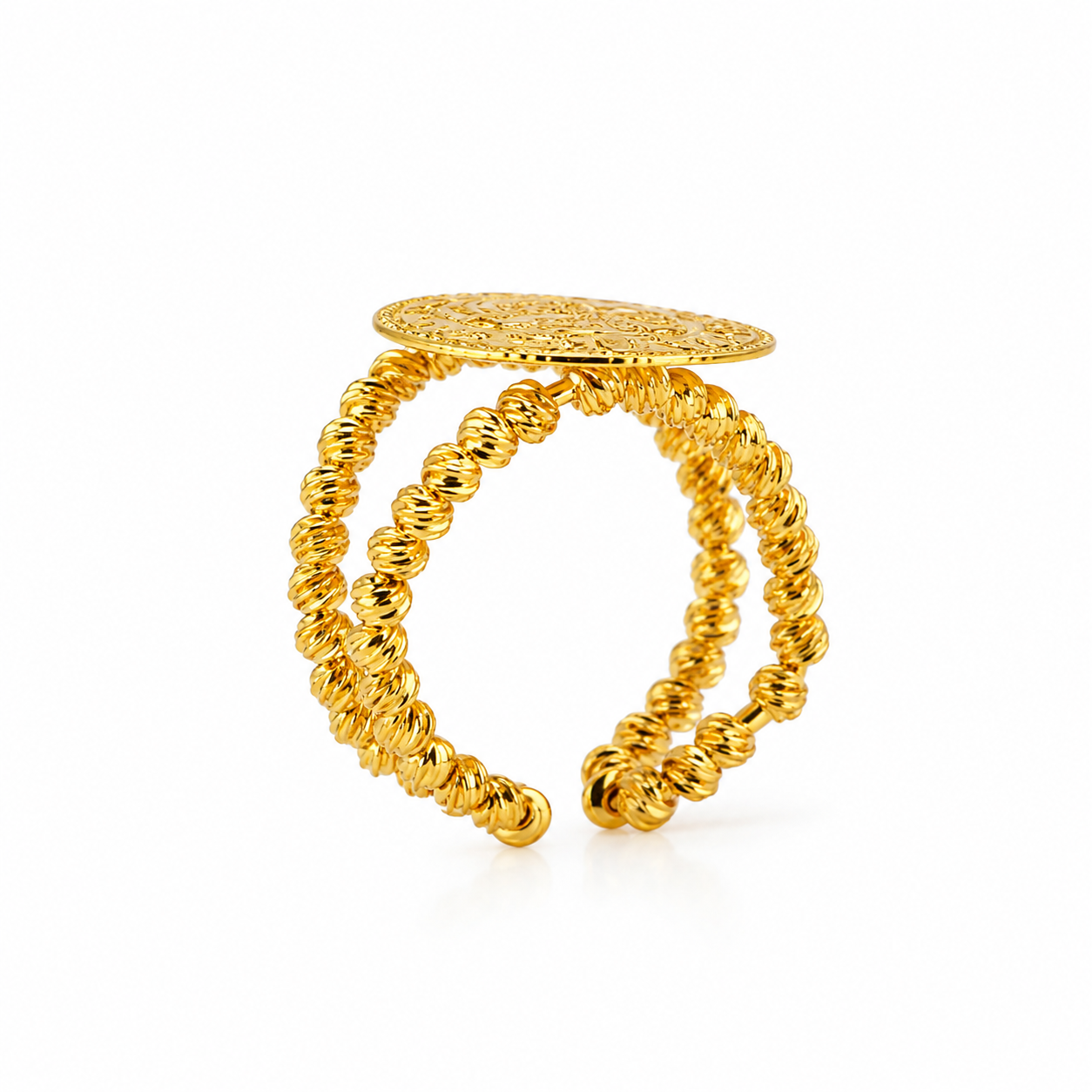 Ottoman Coin Statement Ring