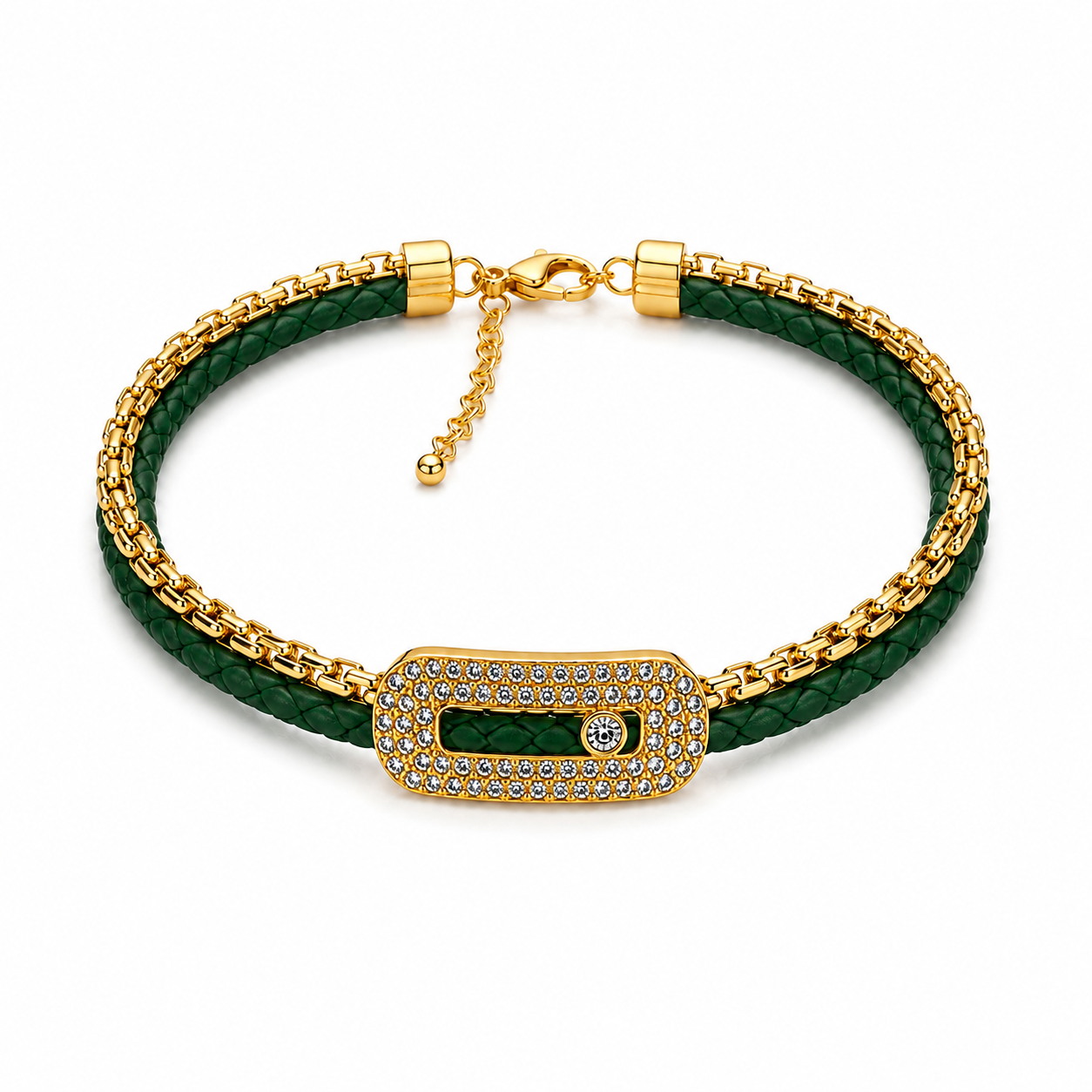 Monaco Emerald Bracelet