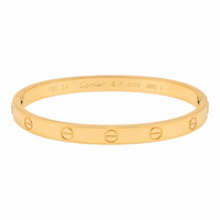 Classic Gold Band Bracelet