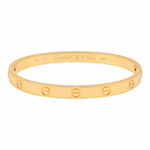 Classic Gold Band Bracelet