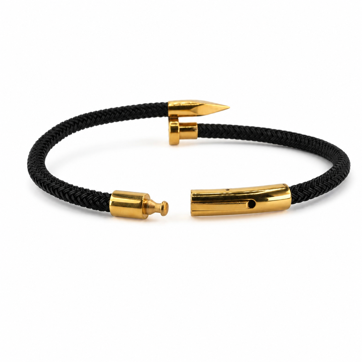 Nail Cord Men’s Bracelet