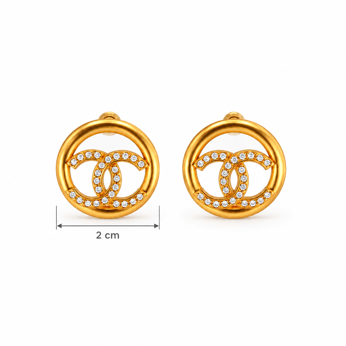Éclat Circle Earrings