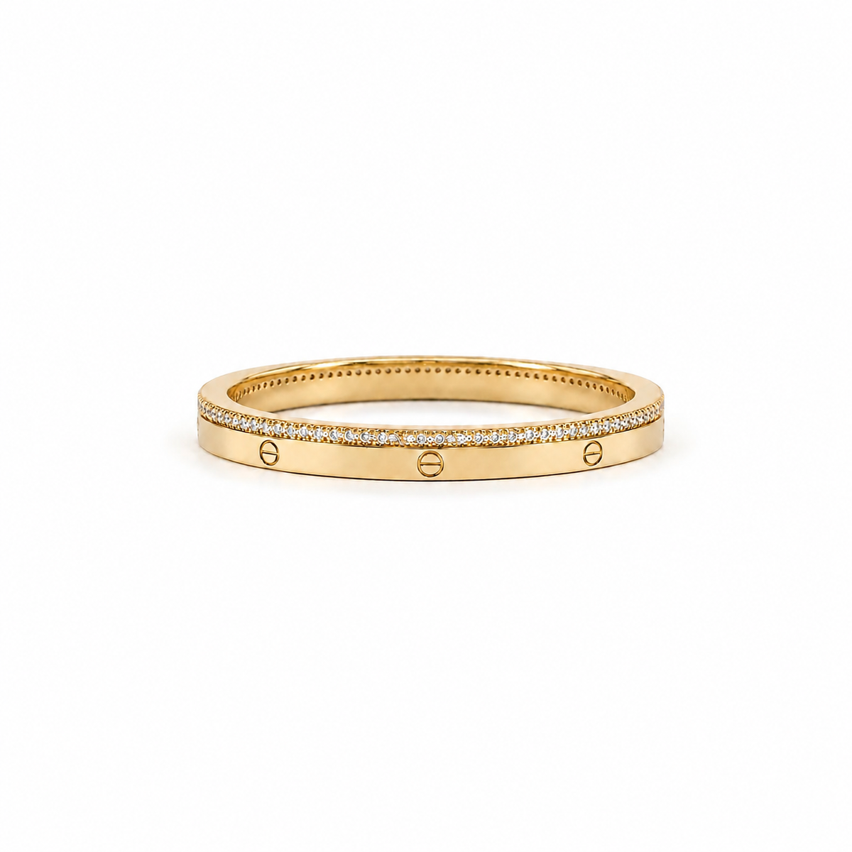 Golden Signature Ring