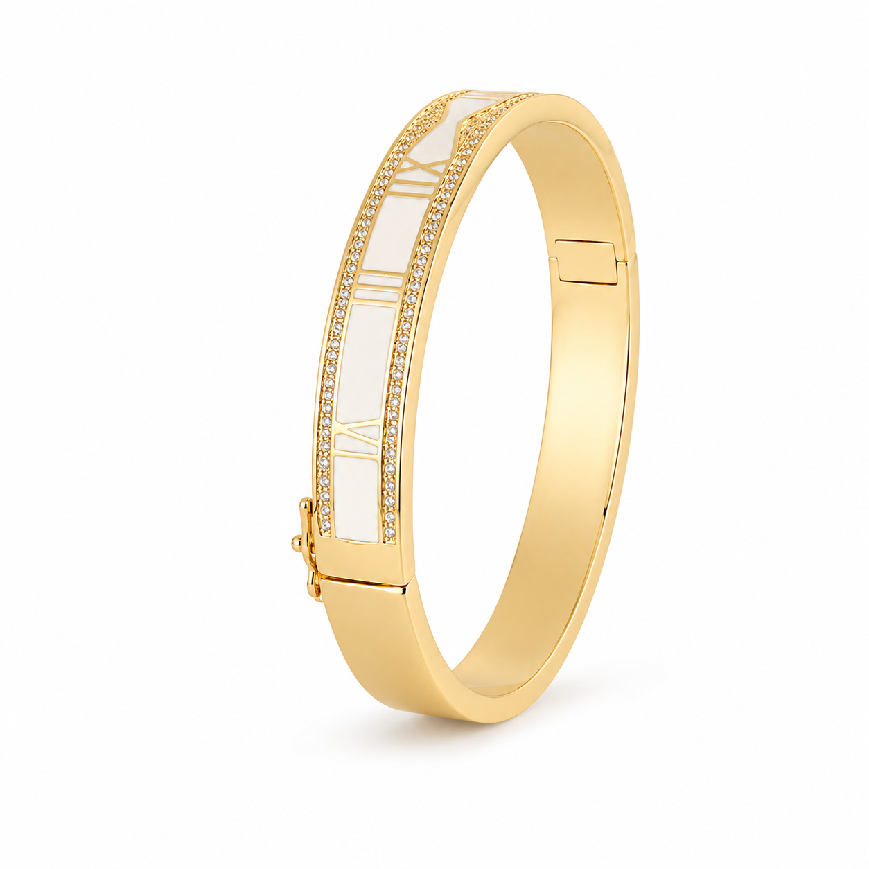 Roman Crystal Bangle