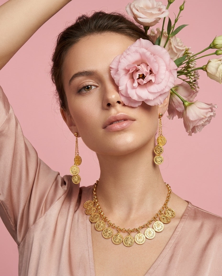 Andalusian Heritage Coin Necklace