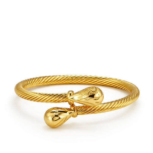 Aria Knot Twist Gold Bracelet