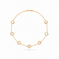 Ivory Luxe Clover Necklace