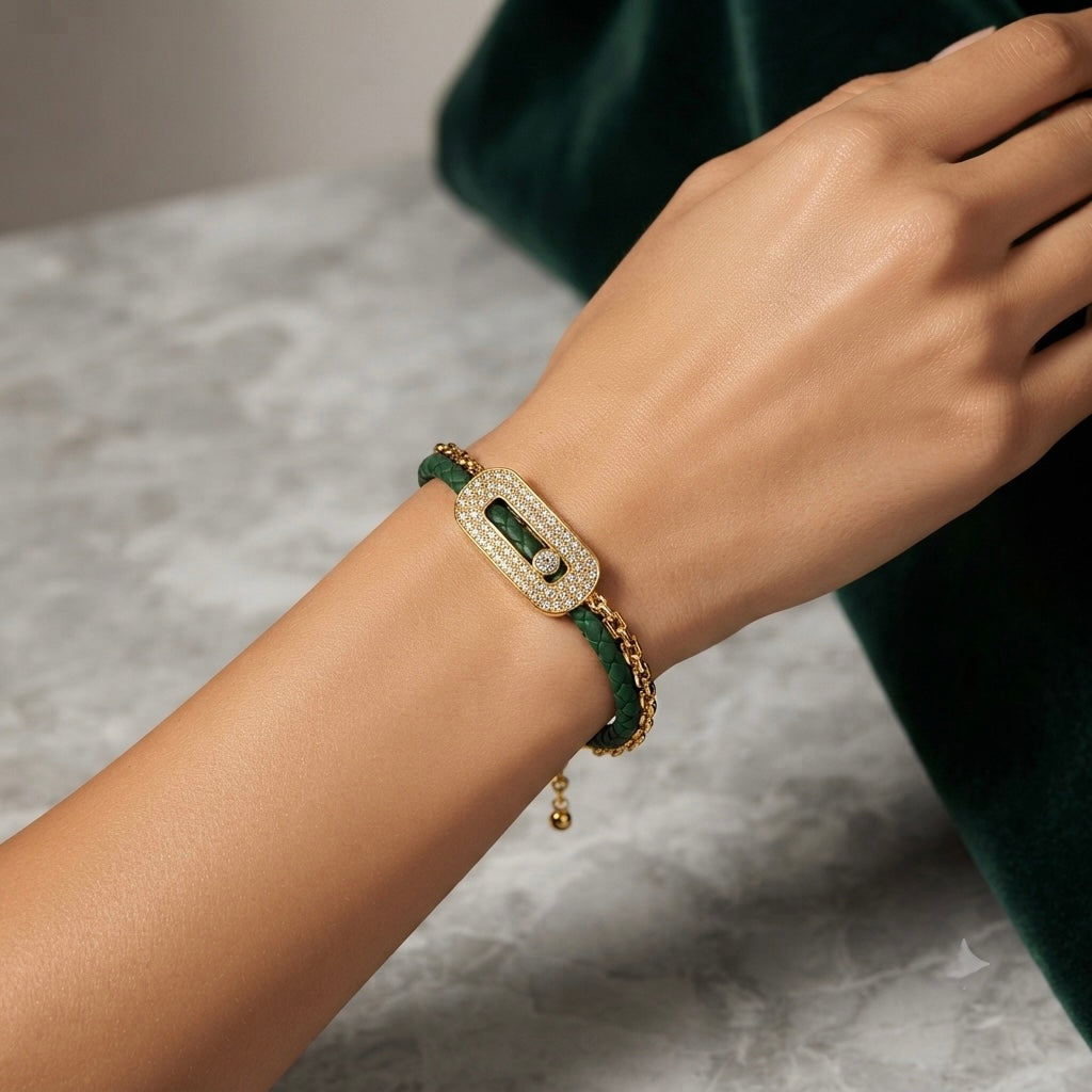 Monaco Emerald Bracelet