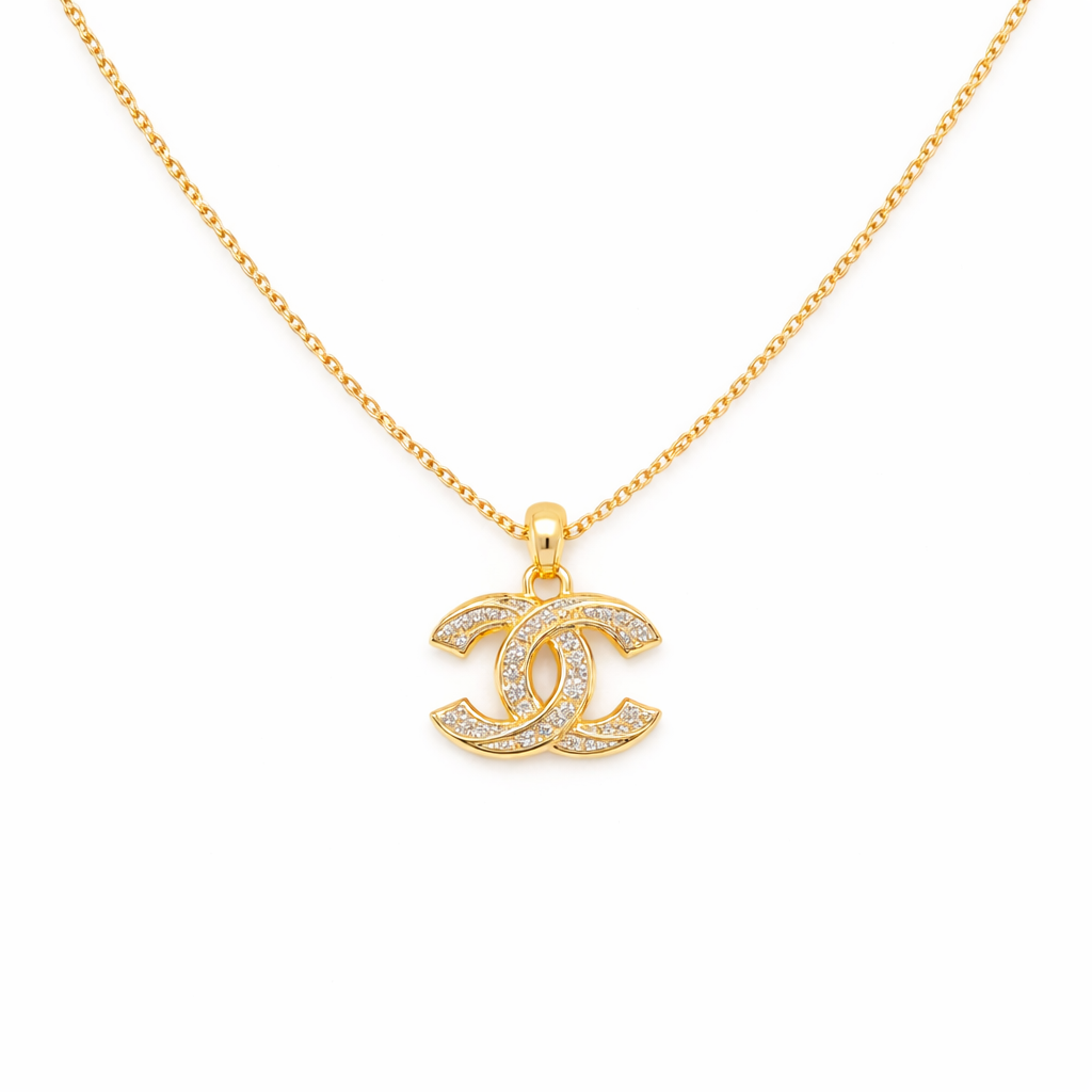 Luxury Double C Gold Necklace