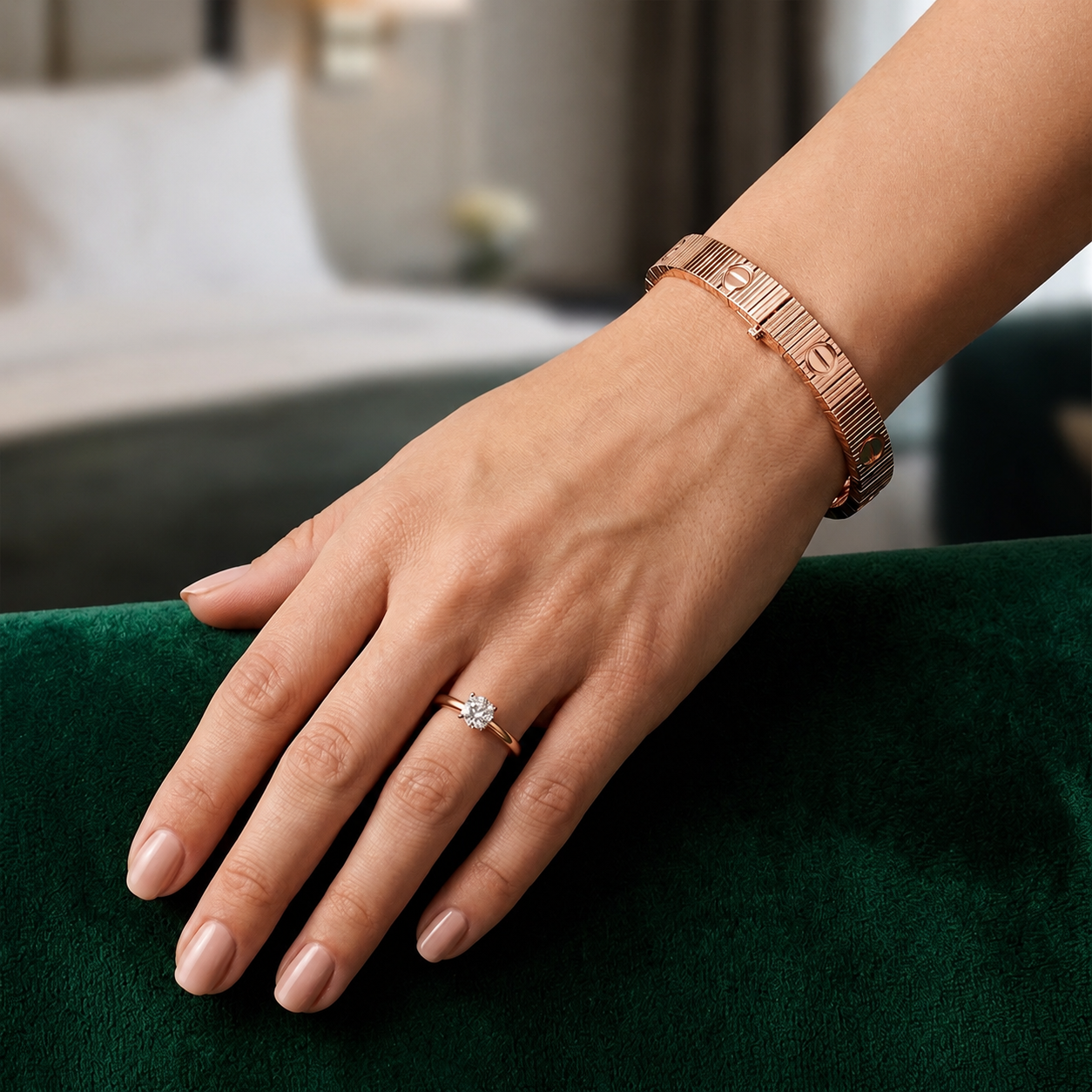 Rose Gold Signature Bracelet
