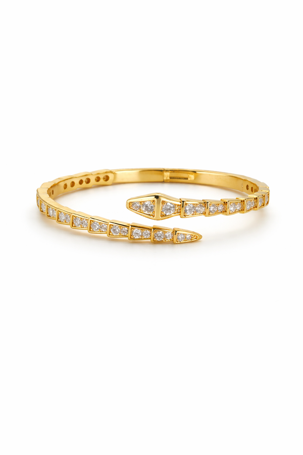 Valeria Geometric Crystal Cuff