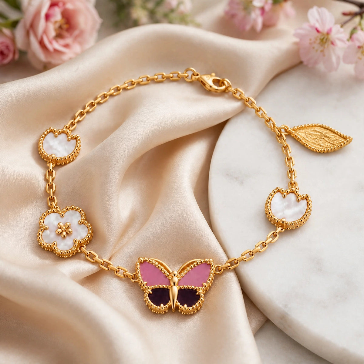 The Secret Garden Butterfly Bracelet