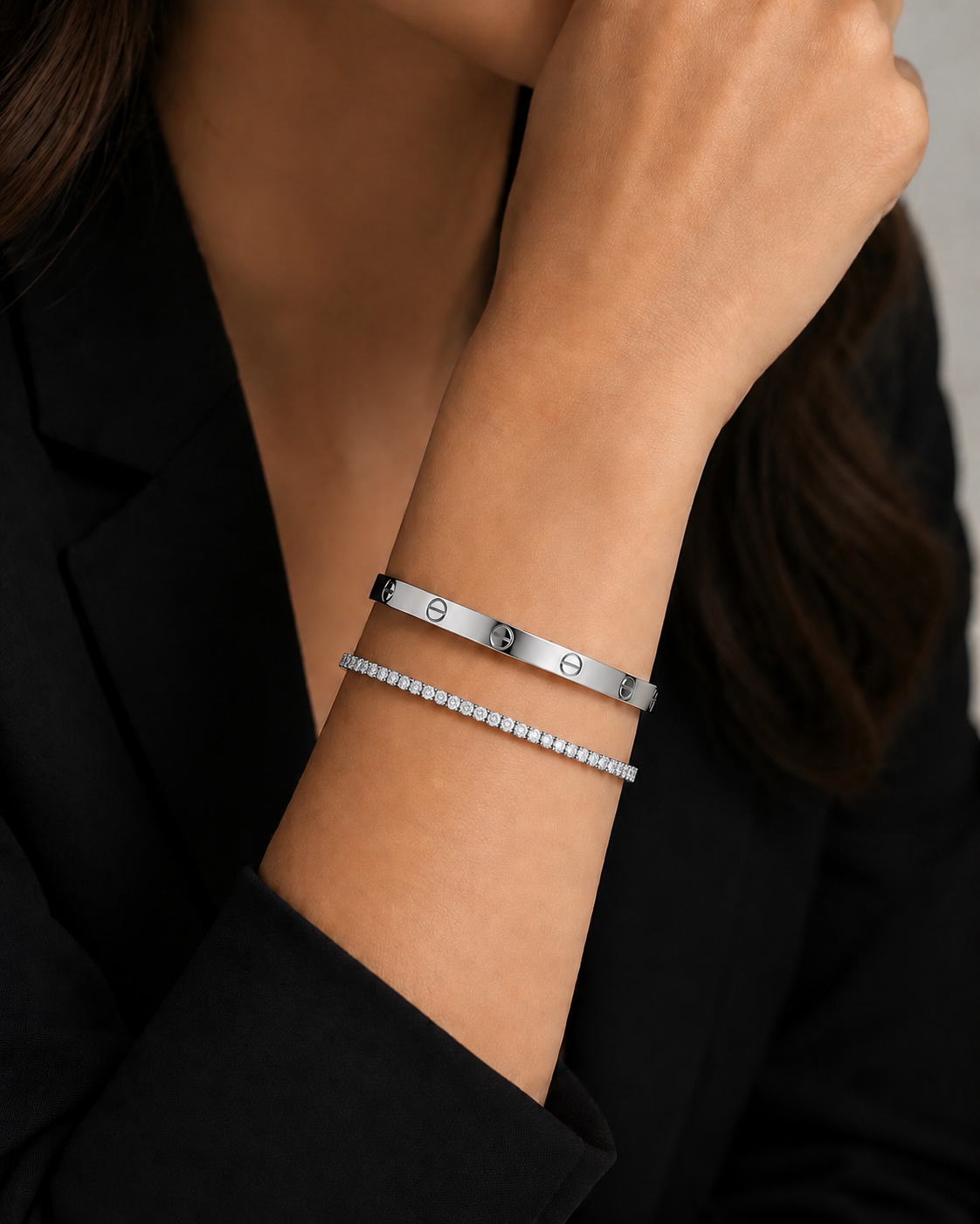 The Silver Screw Bracelet