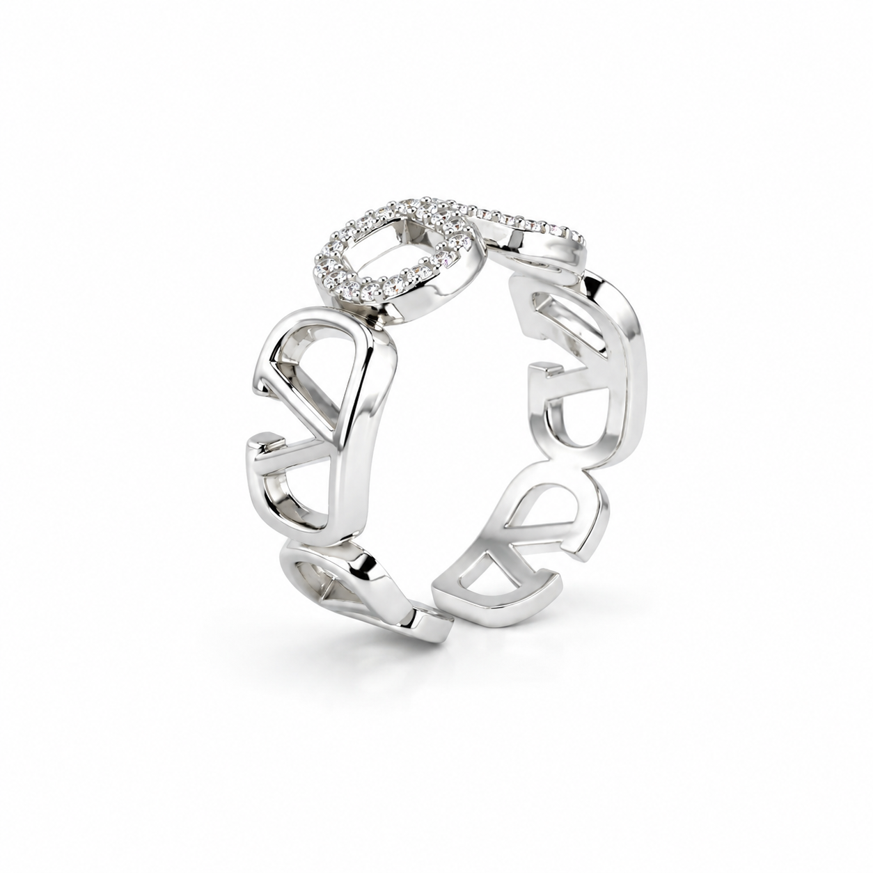 Celeste Spark Adjustable Ring