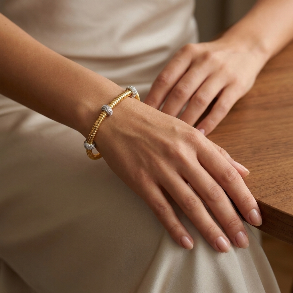 Liora Trio Pavé Cuff