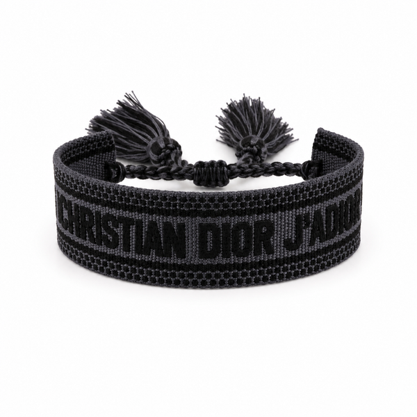 Midnight Black Adjustable Bracelet